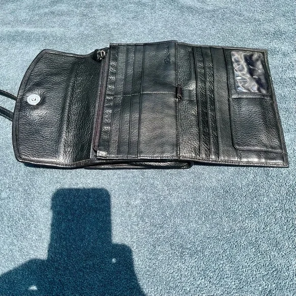 Vintage black leather Brighton cross body bag - Picture 13 of 13